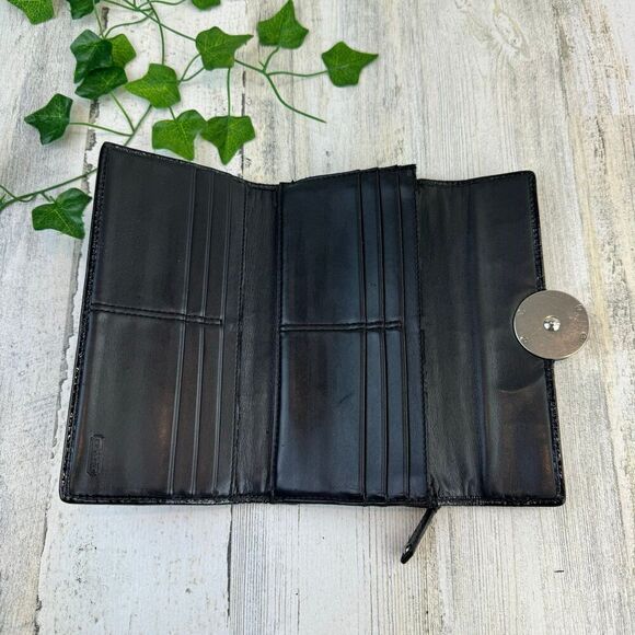 COACH Signature "Alexandra" Slim Envelope Wallet - Picture 4 of 8